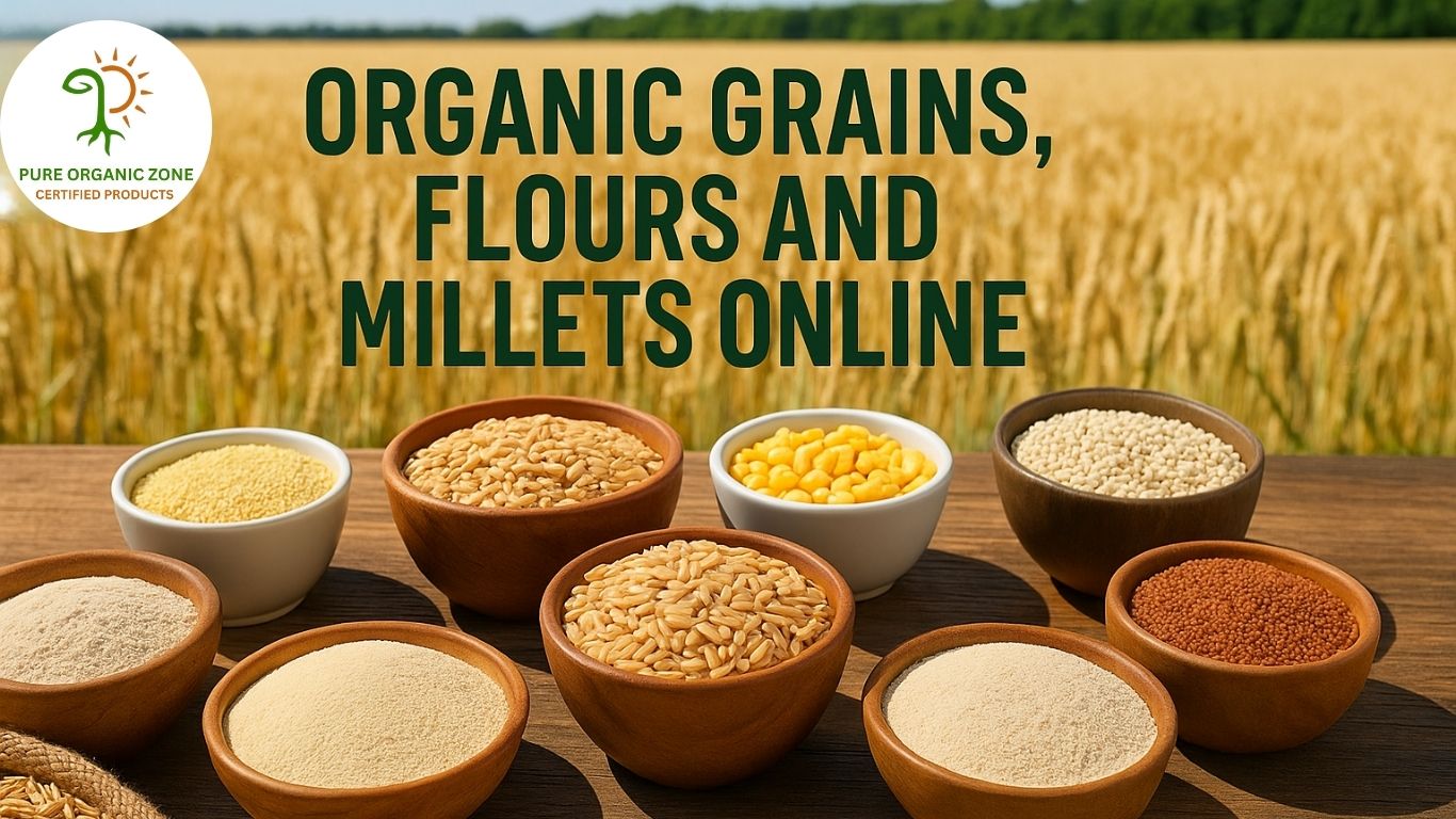 Organic Grains, Flours and Millets Online | Pan India Delivery